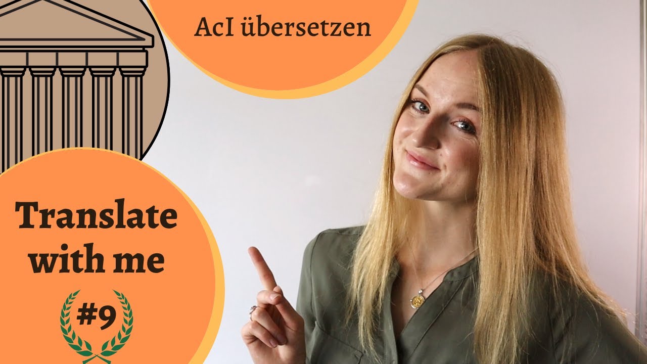 LATEIN übersetzen SCHRITT für SCHRITT / AcI übersetzen / 1. Lernjahr + / TRANSLATE with ME #9