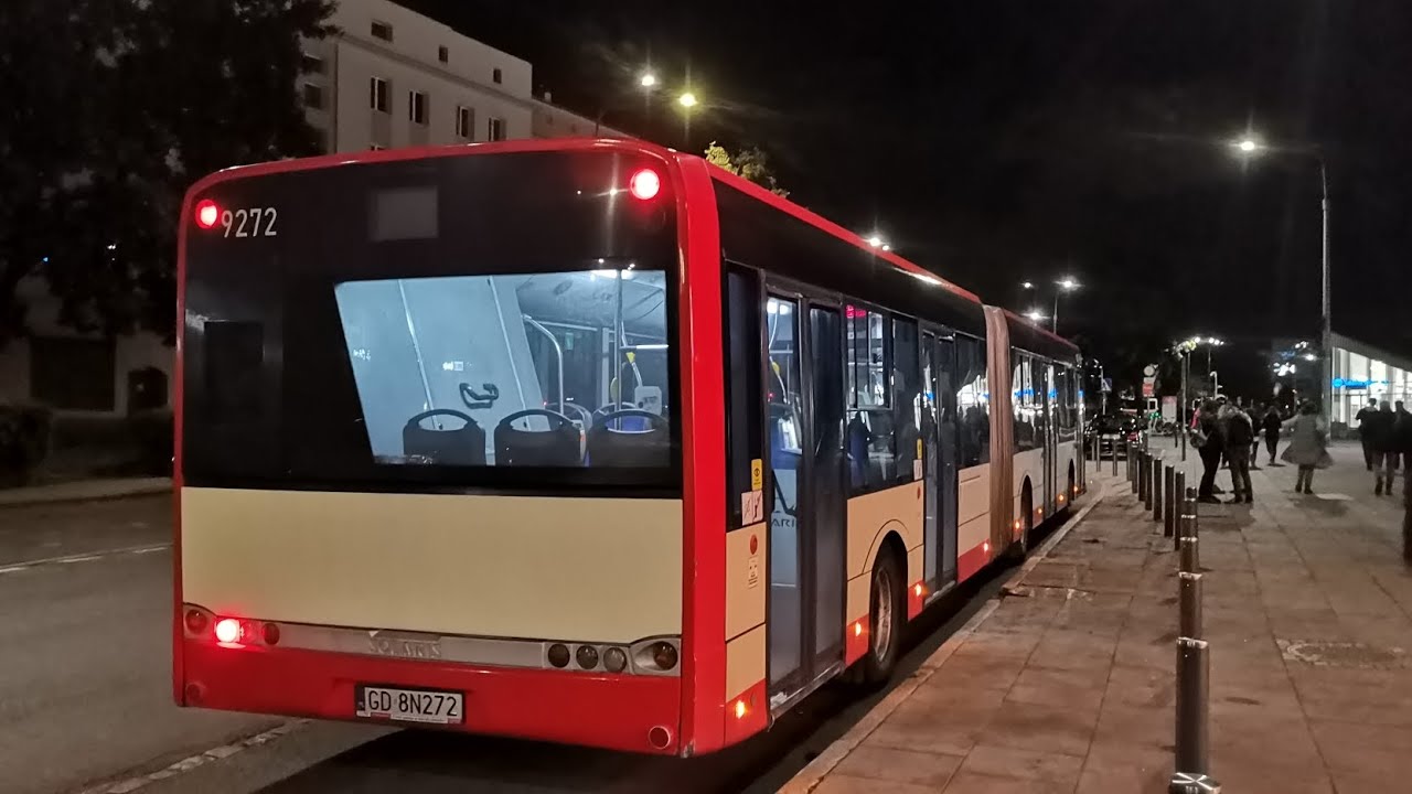 PKS Gdańsk Cała Linia 300 kierunek Wrzeszcz PKP Solaris Urbino 18 III #9272
