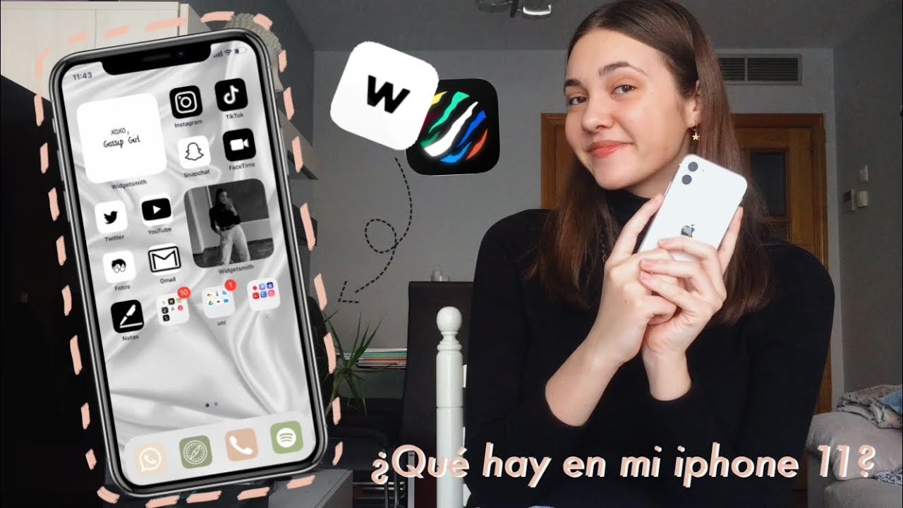 ¿QUÉ HAY en mi IPHONE 11? | intento ASTHETIC