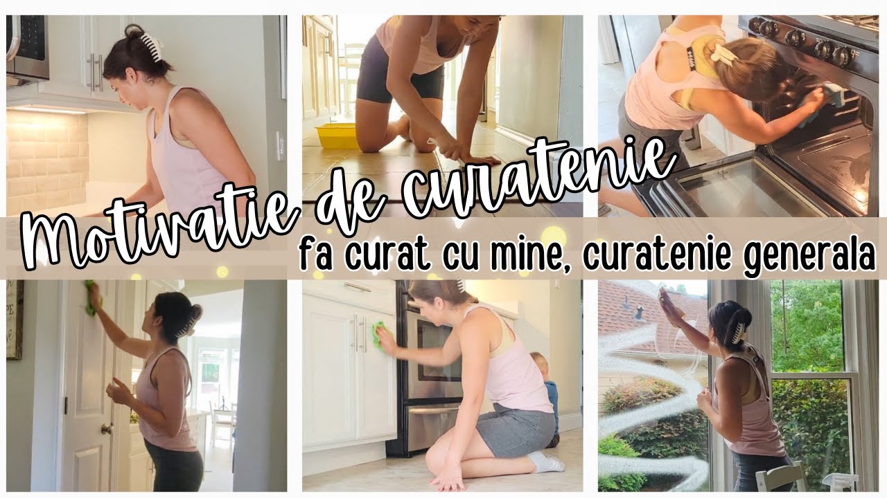 Motivatie extrema de curatenie | Termin curatenia generala
