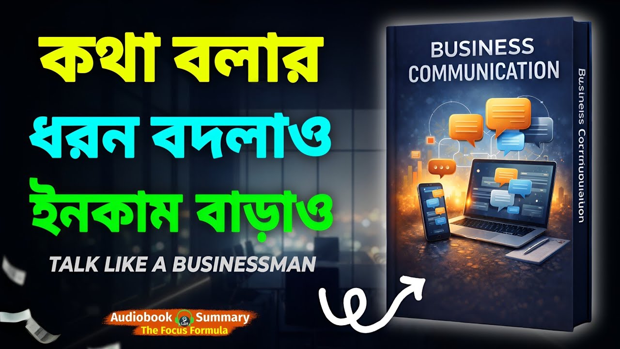 কথা বলার ধরন বদলাও আর আয় বাড়াও 💰 | Business Leader-এর মতো Communication | Bengali Book Summary