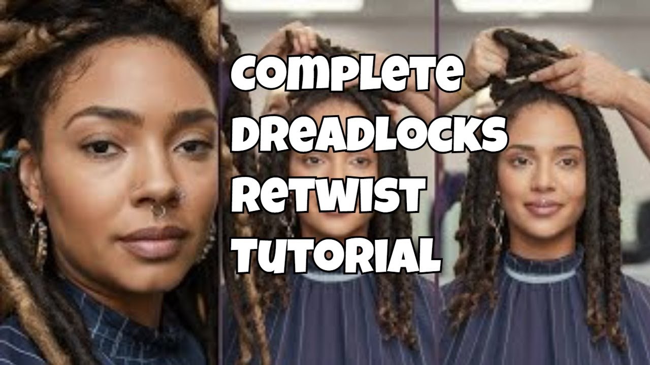 The SECRET to Perfect Dreadlocks Retwist