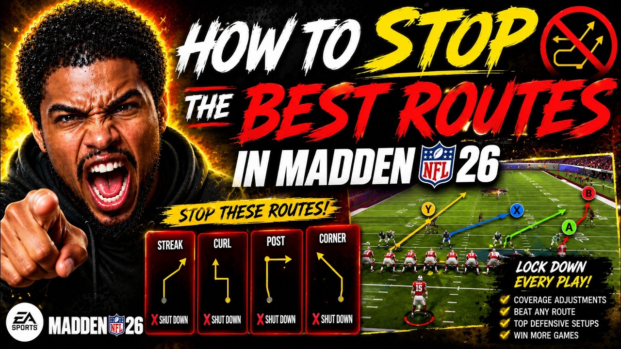 How to Stop the Best Routes in Madden 26 (Beginner Defense Guide)
