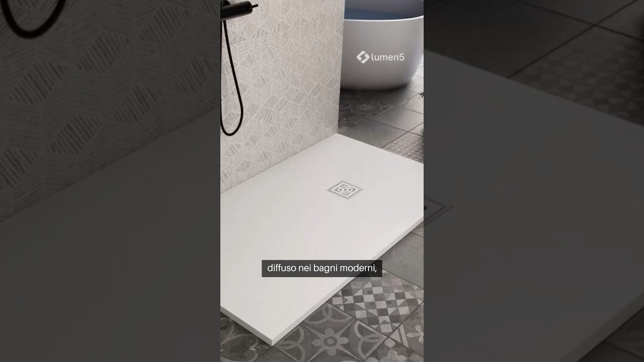 Come pulire il Piatto Doccia in Marmoresina o Mineralmarmo