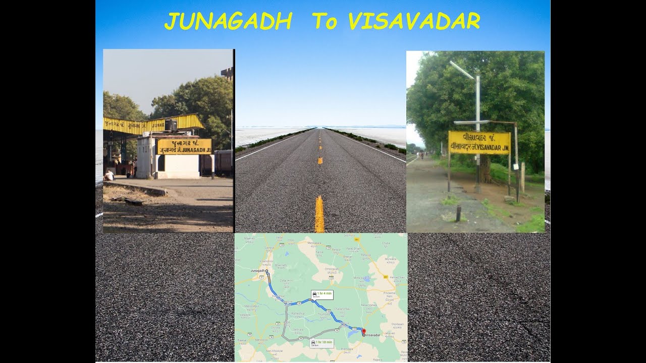 #Junagadh To #Visavadar #byRoad #Trip #NarsinhMehtaUniversity #Khadiya #Bilkha #Khambhaliya #Moniya
