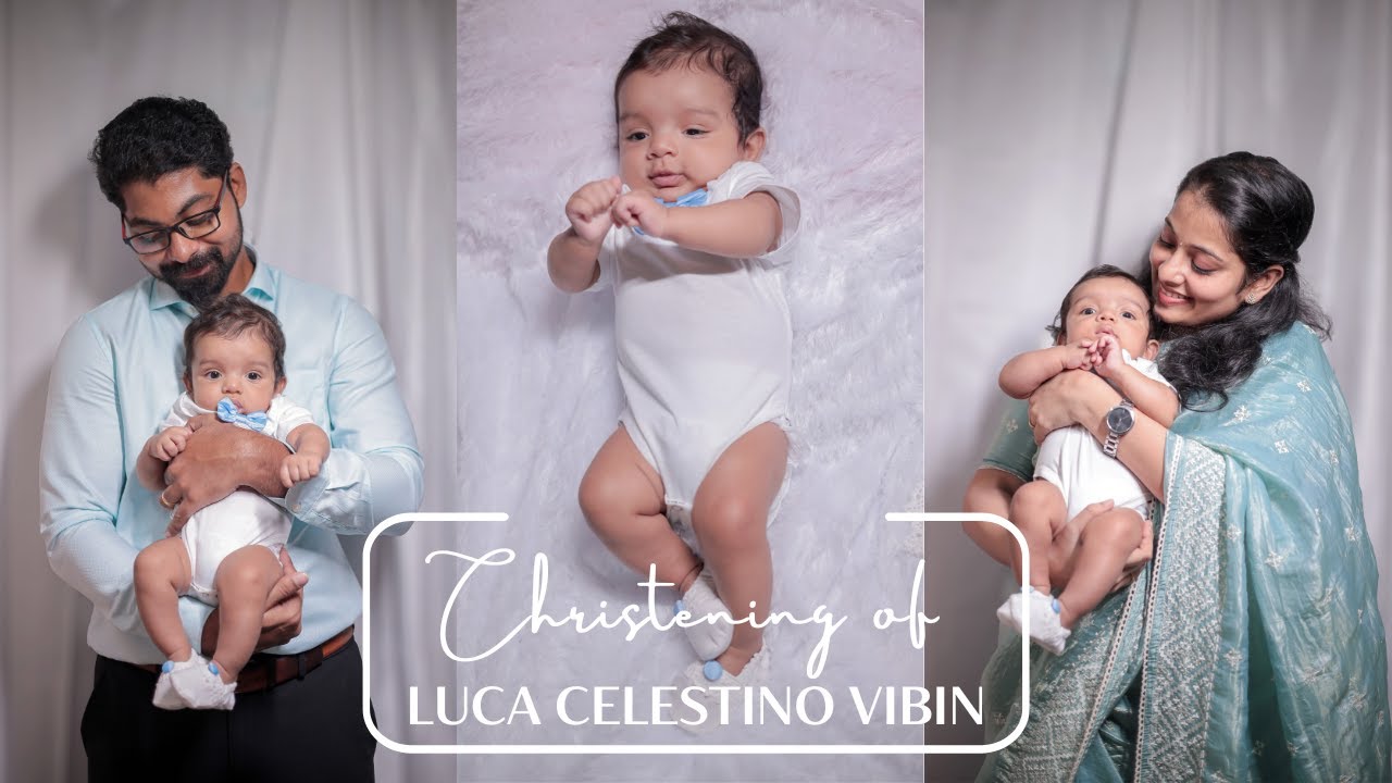 Christening of Luca | Baptism Highlights 2025 | Kerala Christening Ceremony 2025