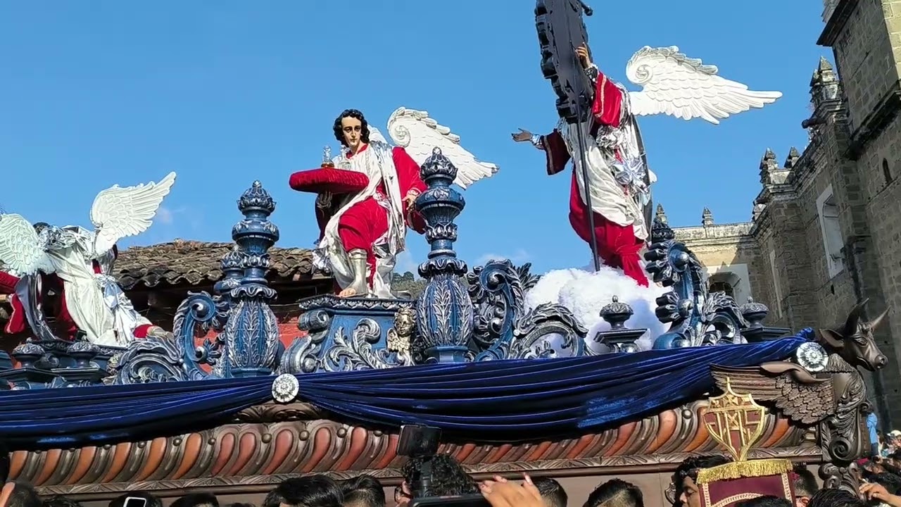EL NAZARENO DE LA ESCUELA FE CRISTO  | paso por la EdC | aldea santa Ana| antigua Guatemala2026