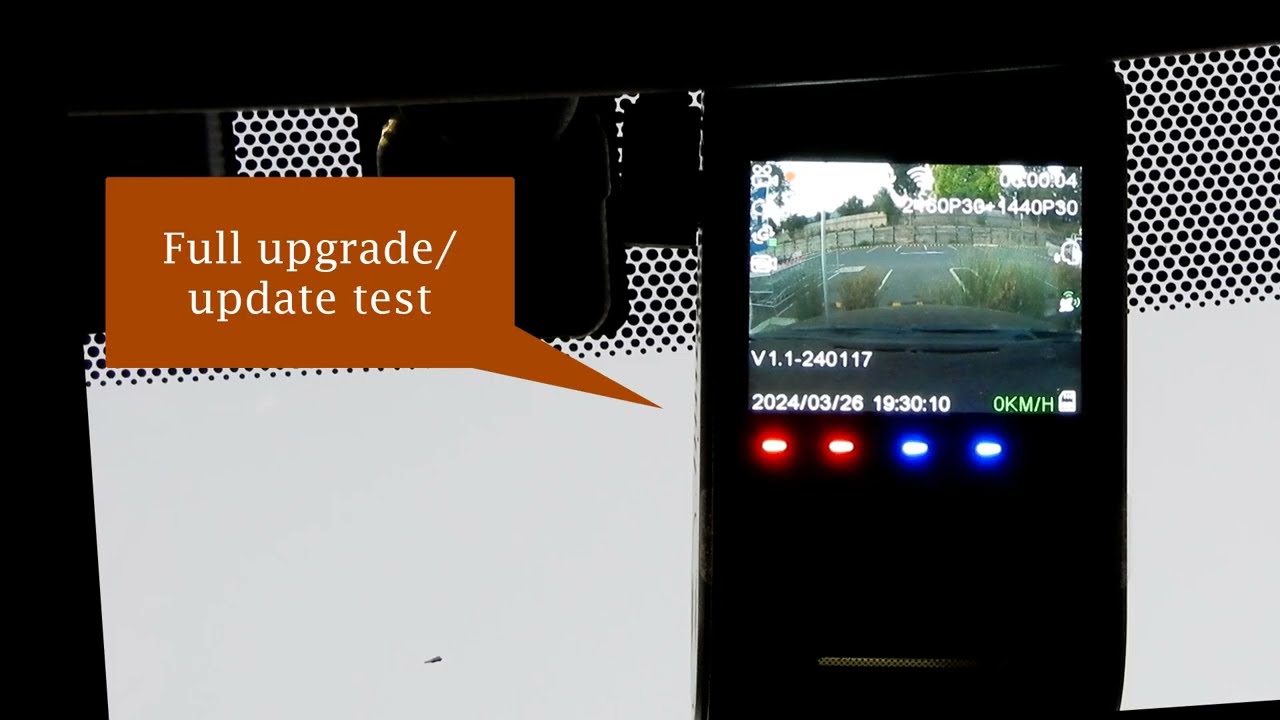 Viofo A229 Pro OTA (Over The Air) firmware Update.