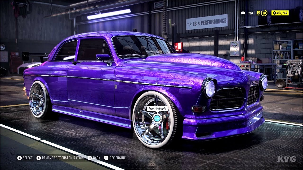 Need for Speed Heat - Volvo Amazon P130 1970 - Customize | Tuning Car (PC HD) [1080p60FPS]