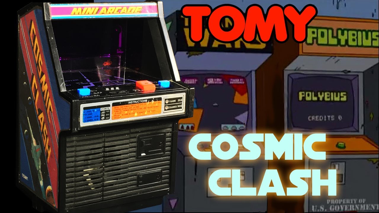 TOMY Cosmic Clash: реставрация шедевра механической мини-аркады!