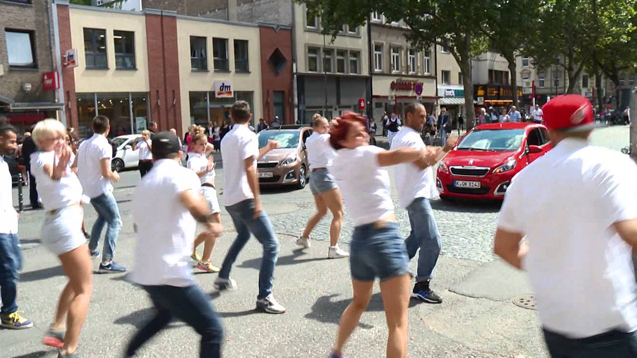 PEUGEOT 108: Tanz-Flashmob in Köln