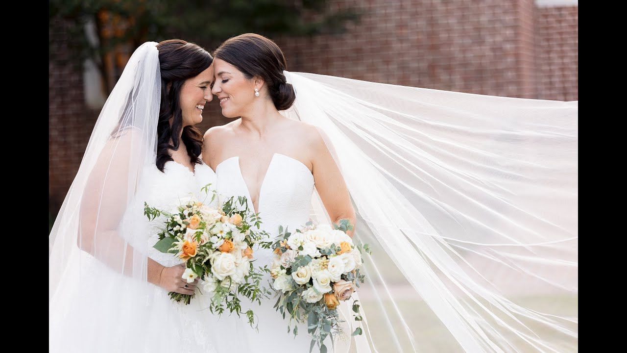 E&C's vibrant, same-sex wedding at the Princess Anne Country Club in Virginia Beach