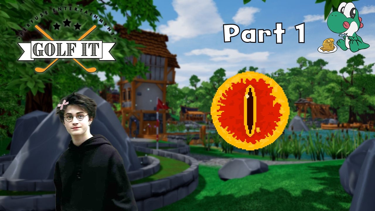 YOU'RE A WIZARD HARRY! | Golf It! Funny Moments