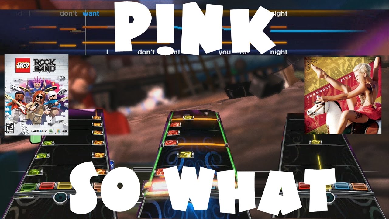 P!nk - So What - LEGO Rock Band Expert Full Band