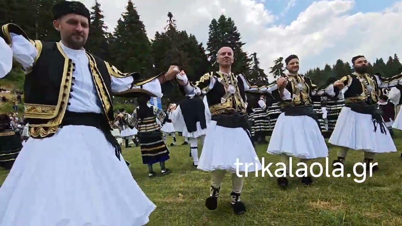 Σαρακατσάνοι 43ο Πανελλήνιο Αντάμωμα Περτουλιώτικα λιβάδια παραδοσιακοί χοροί μέρ 1ο Κυρ. 29-6-2024
