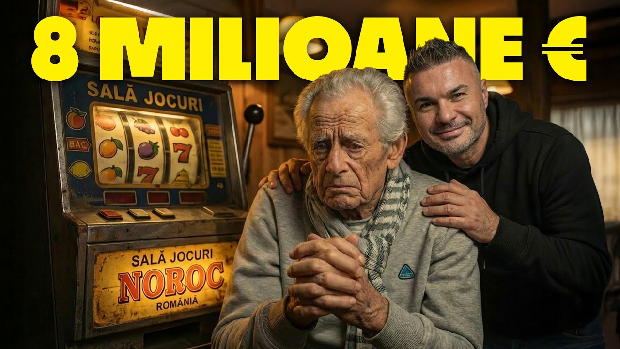 8 milioane € pierduți la păcănele. Bătrânul din Călărași.