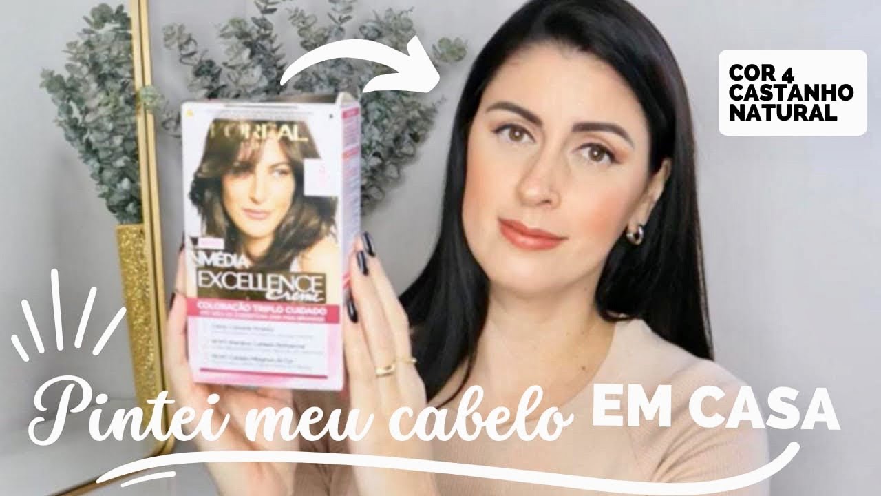 SAI DO LOIRO PARA O CASTANHO NATURAL 4 |IMÉDIA EXCELLENCE CREME L’ORÉAL PARIS| PATY ANDRADE