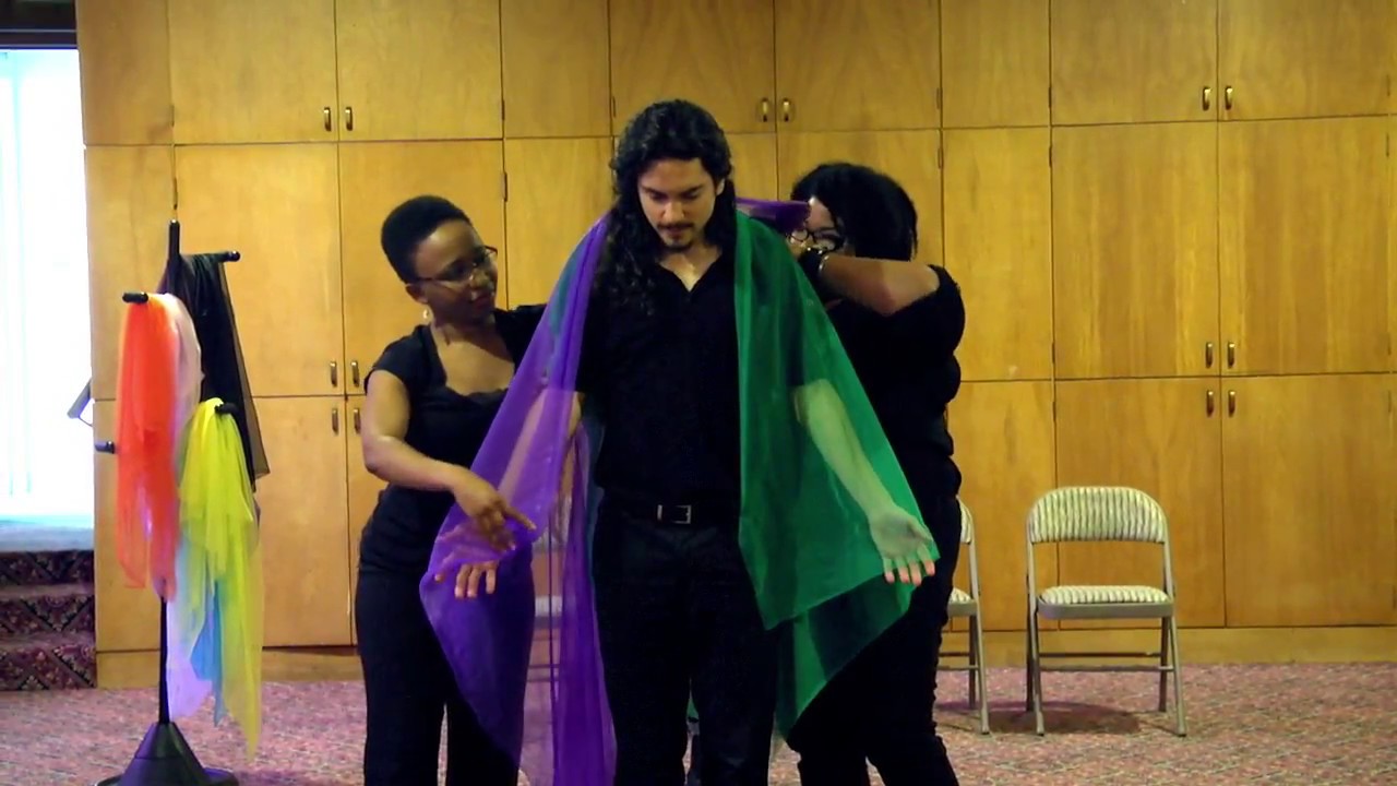 (Part 4) The Living Arts Playback Theatre Ensemble responds to the Wisdom Keeper of Non Attachment