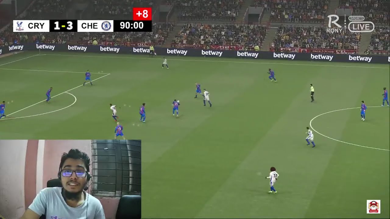🔴LIVE : Crystal Palace vs Chelsea | English Premier League 2025/26 | PES 21 Simulation Gameplay