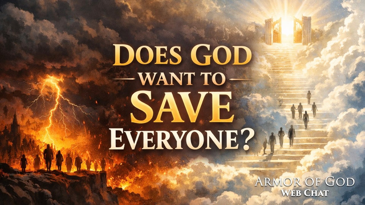 Armor of God Web Chat - Does God Want To Save Everyone?
