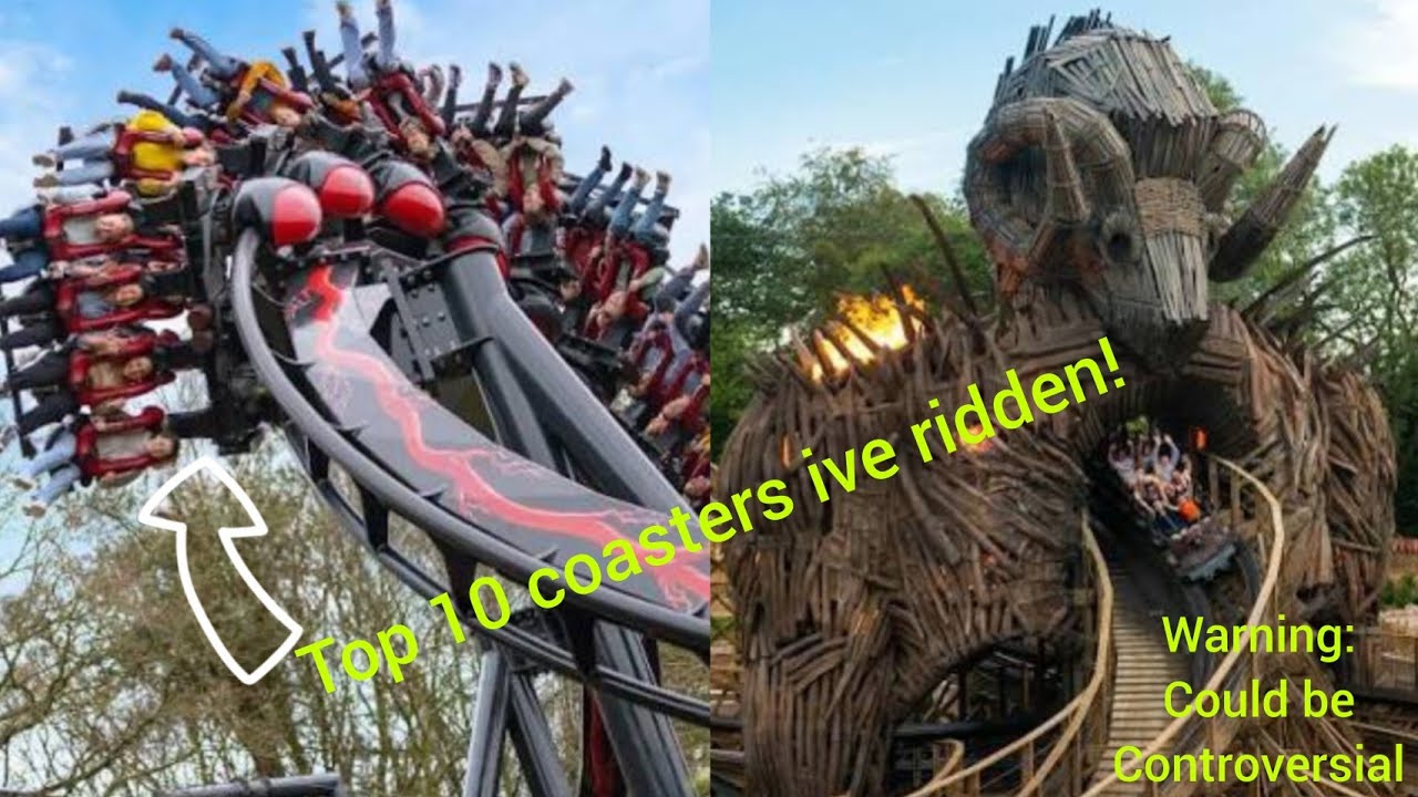 Here's my updated top 10 coaster list! (As of 2026)
