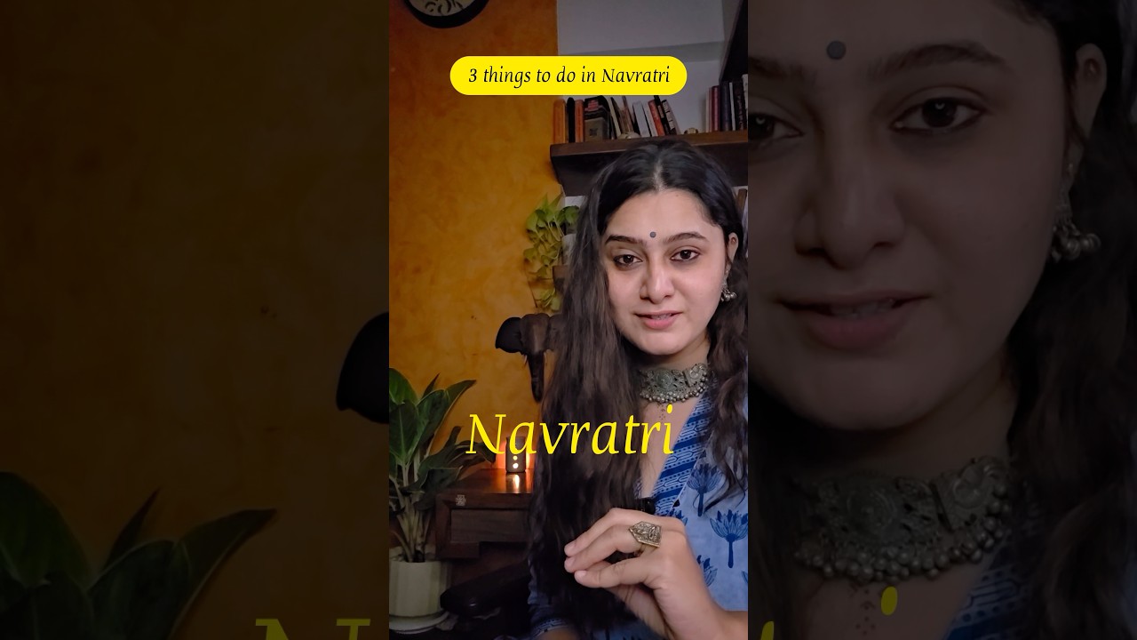 3 вещи, которые нужно сделать в этот Навратри ✨ #navratri #devimaa #shorts
