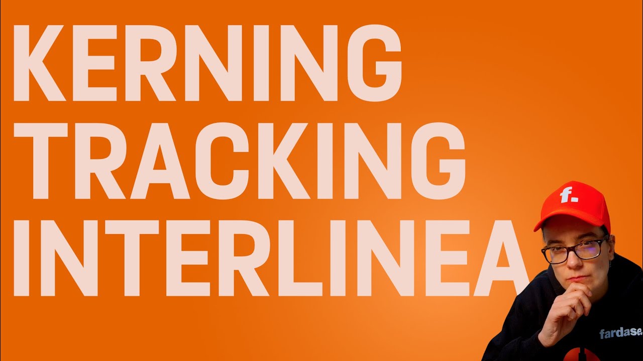 Kerning, tracking e interlinea: cosa significano?