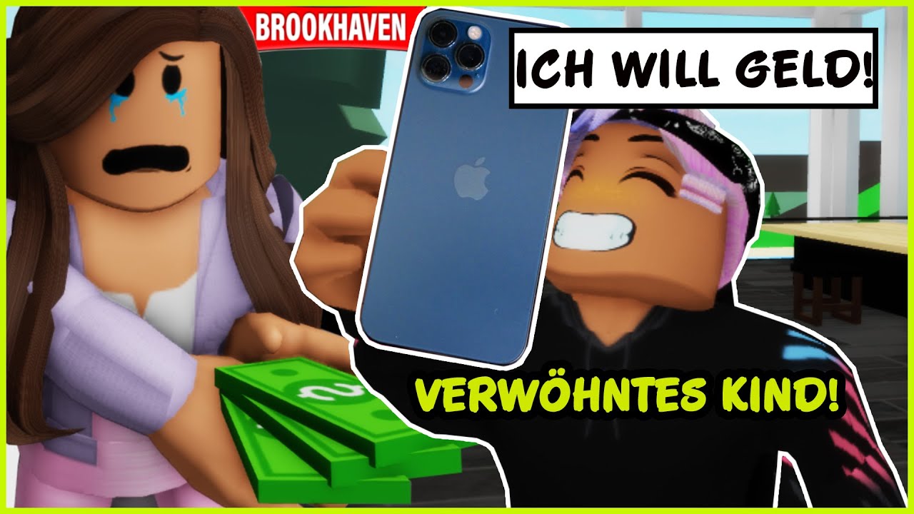 Ich wurde ADOPTIERT & WERDE EIN VERWÖHNTES KIND! [Roblox Brookhaven 🏡 RP Story Deutsch]
