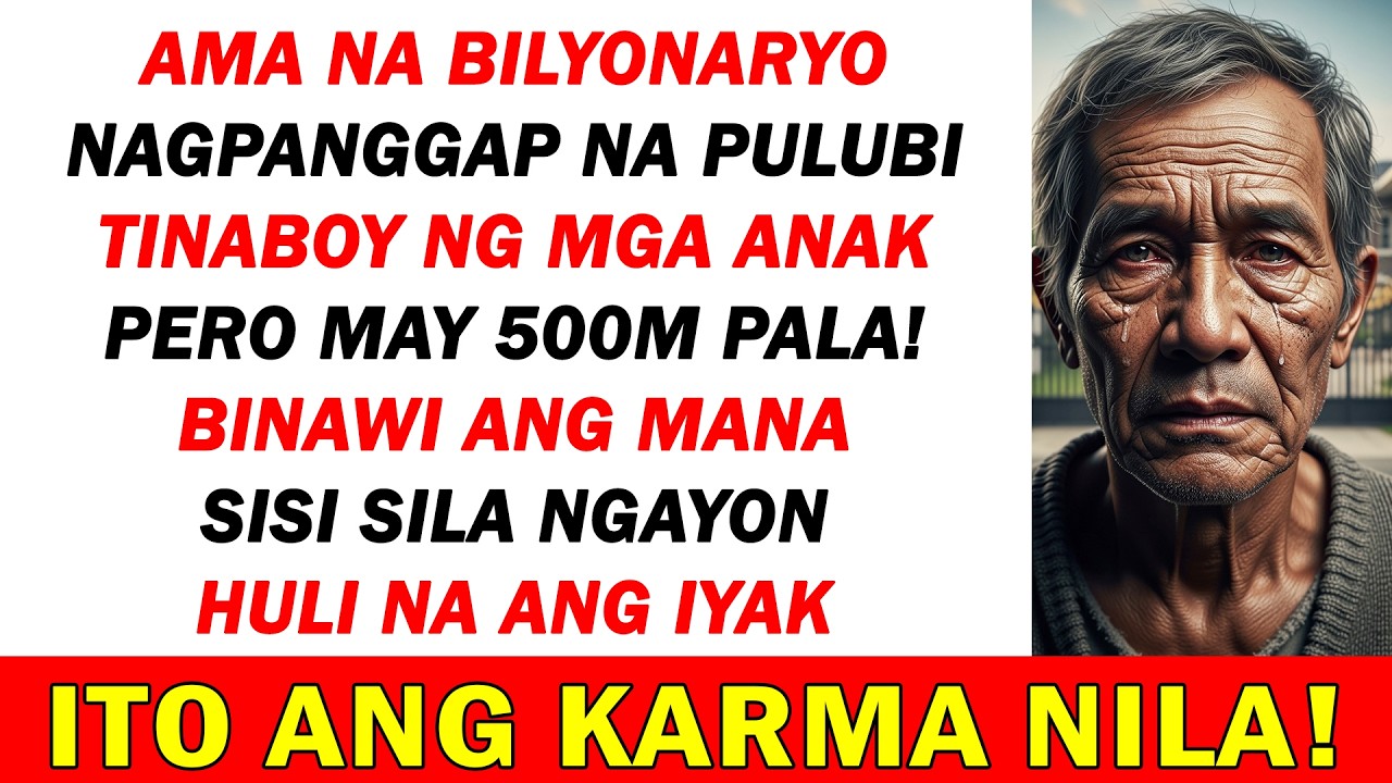 Pinalayas ng anak ang ama: Di nila alam na ang pulubing nasa pinto...
