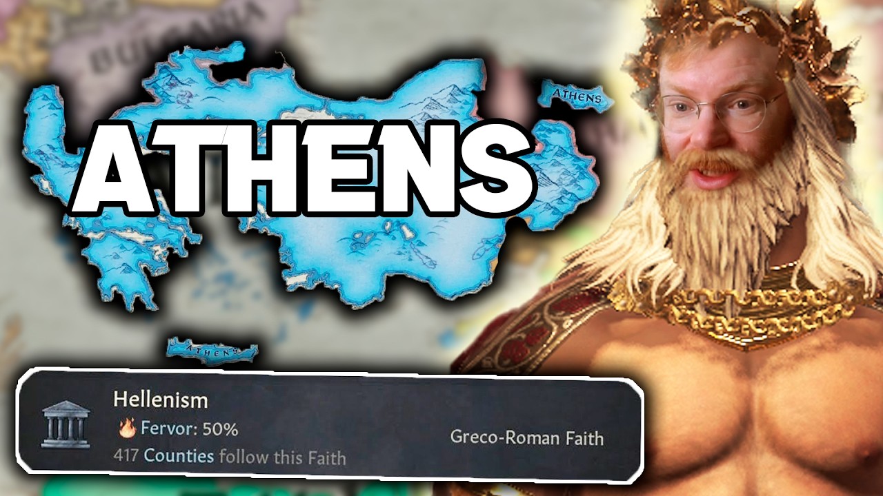 Can the LAST HELLEN revive his DEAD FAITH? - CK3 (VOD)