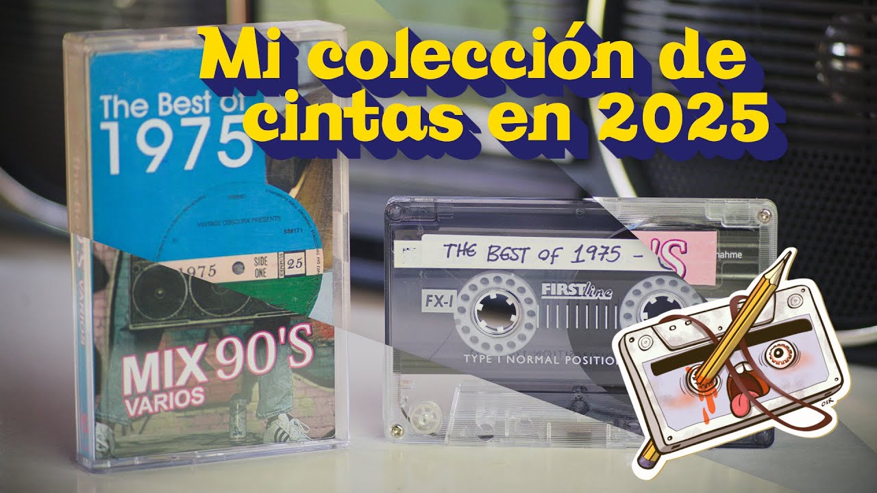 Mi colección de cassettes en 2025