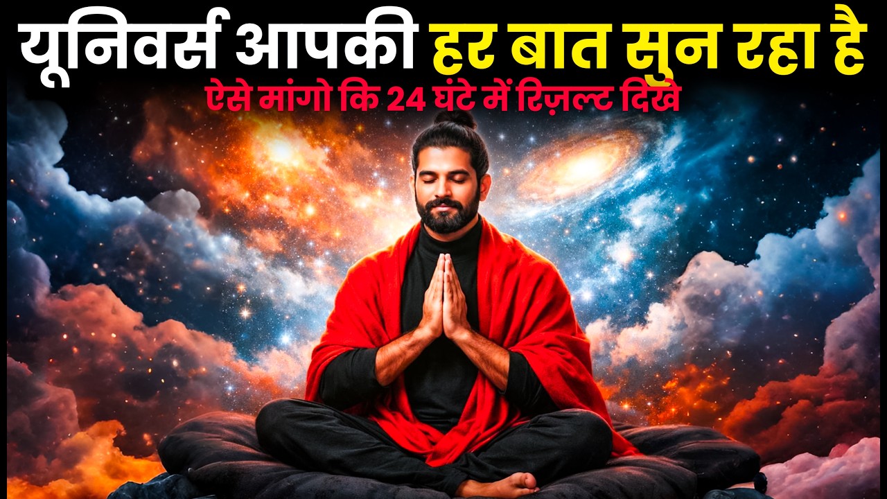 Universe आपकी हर बात सुन रहा है! ऐसे मांगो कि 24 घंटे में रिज़ल्ट दिखे | Law of Attraction Hindi