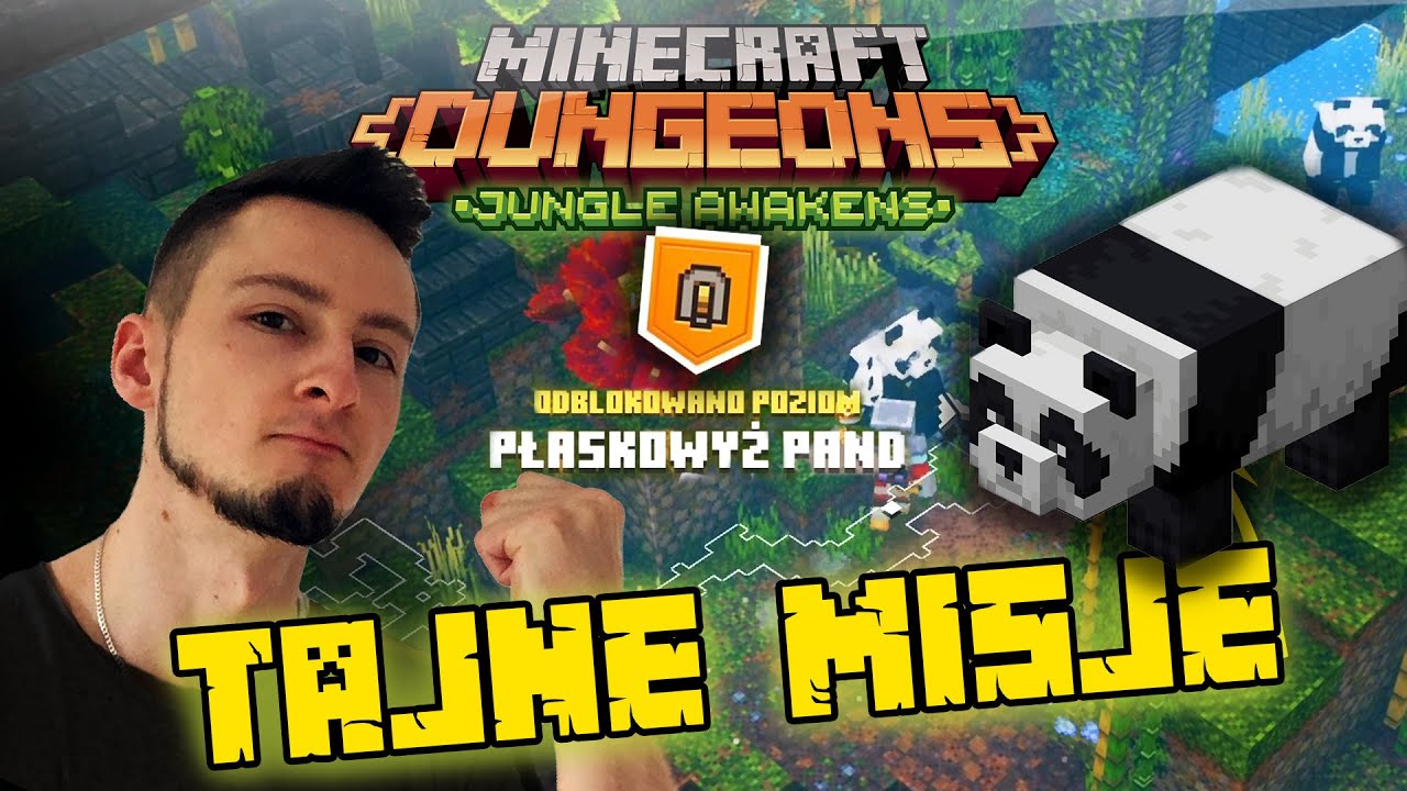 JAK ODBLOKOWAĆ TAJNE MISJE: PASKUDNA DŻUNGLA - Minecraft Dungeons (PL) Gameplay (PL) #18