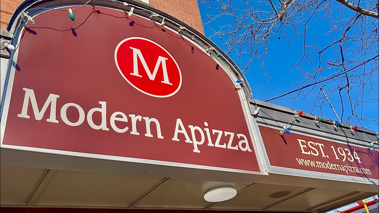 Самая лучшая пицца в Нью-Хейвене! Обзор Modern Apizza!!