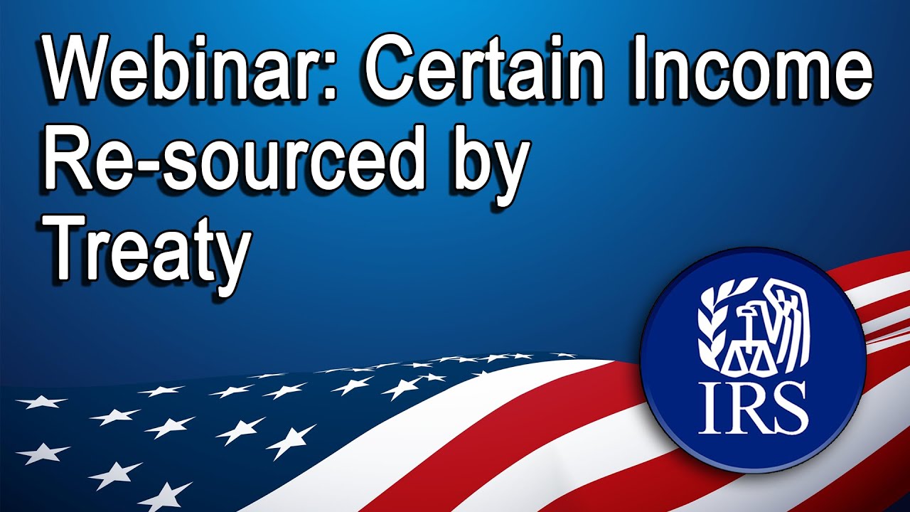 Form 1116 - Certain Income Re-Sourced by Treaty