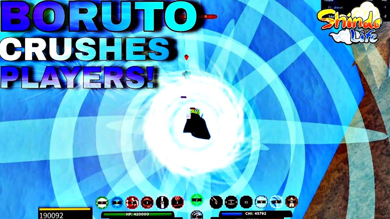 Boruto DESTROYS Players! | Shindo Life PVP #78