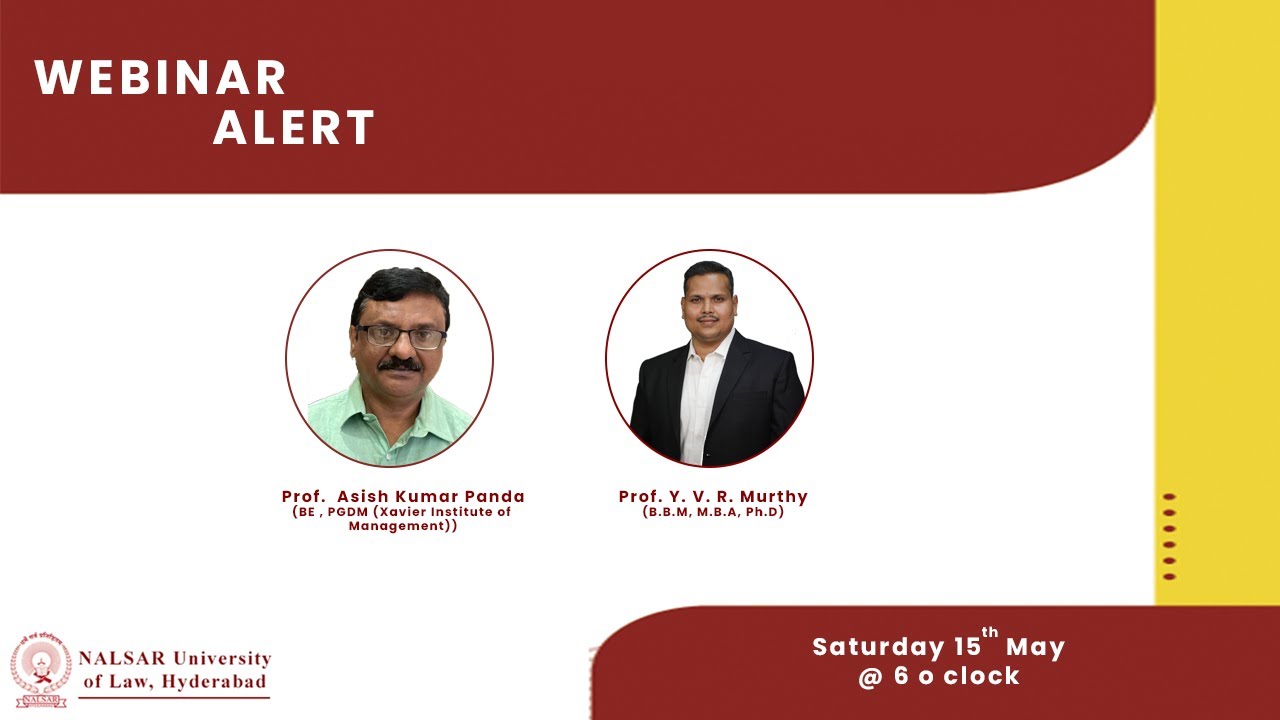 Integrated Program in Management -IPM (BBA+ MBA) | Nalsar University Of Law | Admissions Open