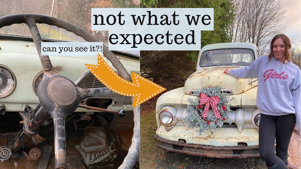 THE TRUCK ISN'T WHAT WE THOUGHT | 1952 Ford F1 Tour and Plans For Restoration