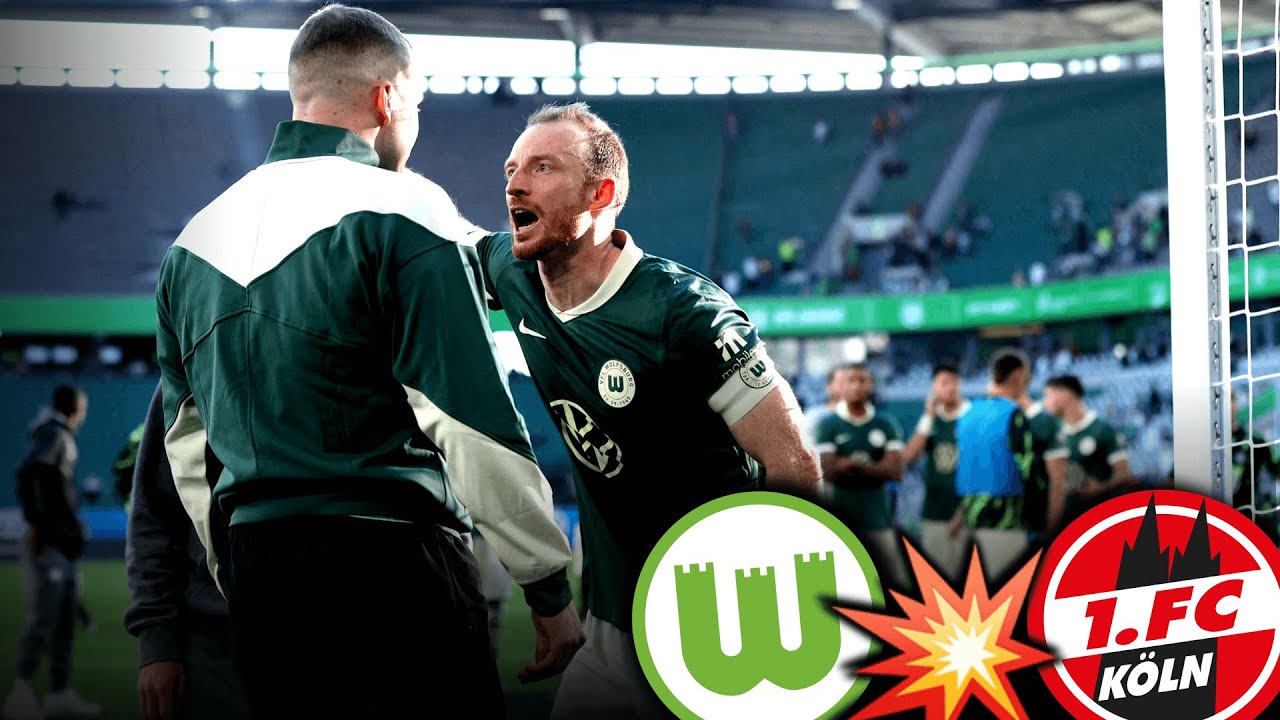 Wolfsburg-Capo legt sich mit Gäste-Block an! (und Spielern)