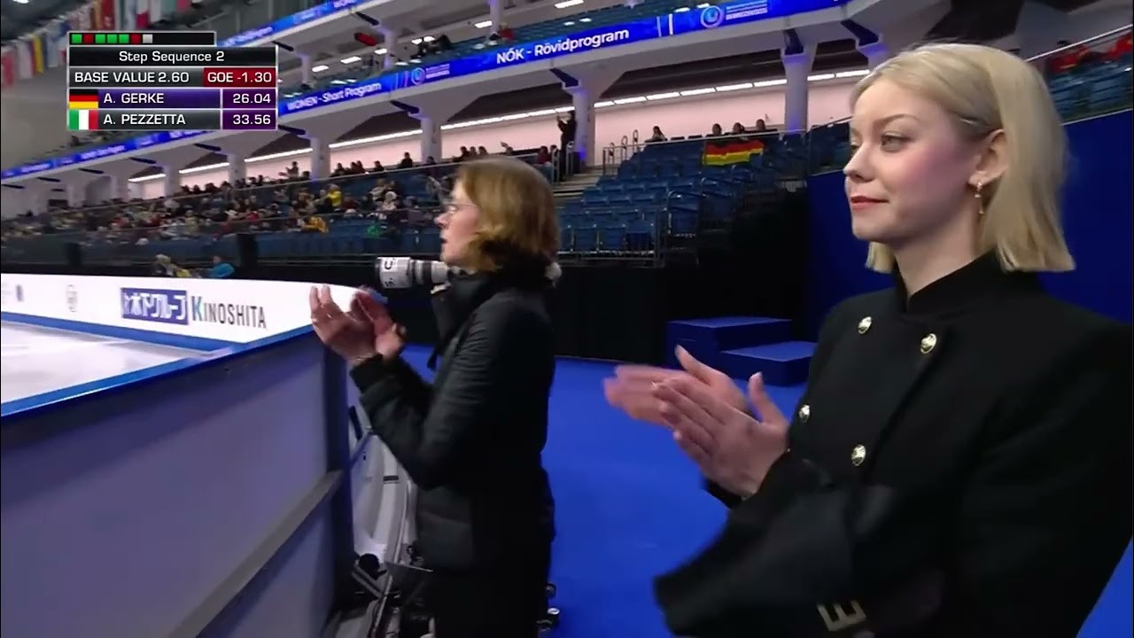 Anna Gerke - 2025 World Junior Figure Skating Championships - short program 