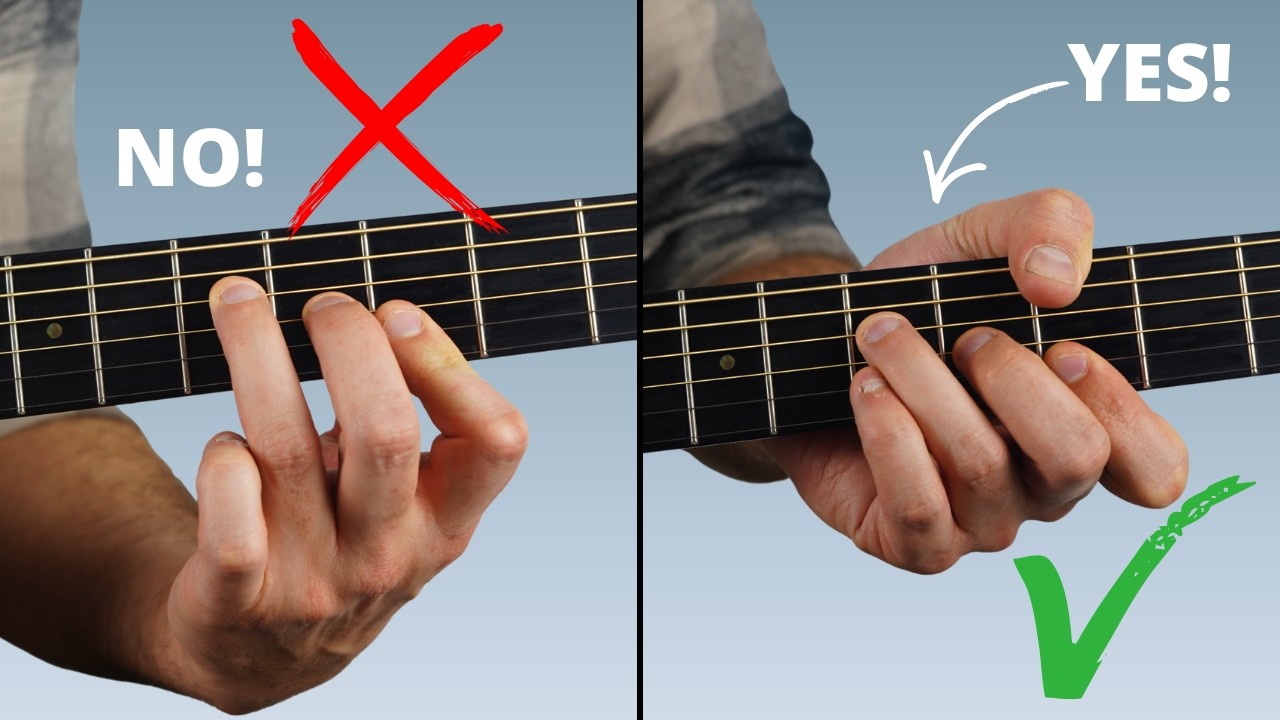 Can’t Get Your Thumb Over the Guitar Neck? Do This