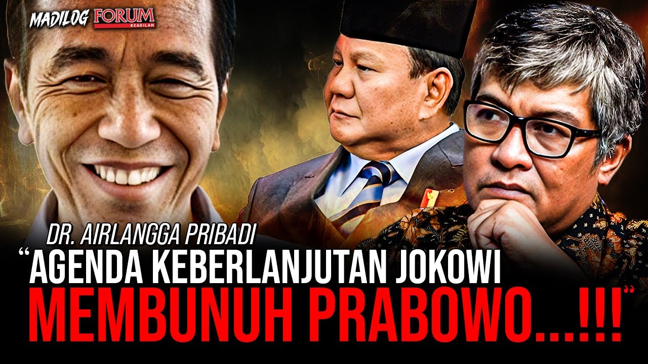 DR. AIRLANGGA PRIBADI: PRABOWO SEDANG HADAPI TIRANI JOKOWI...!!!