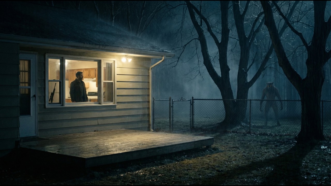 Dogman Stood in Our Driveway and Stared at the House All Night