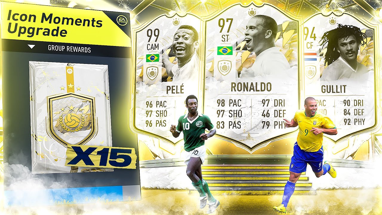 FIFA 22 15 x Guaranteed Icon Moments Upgrade Packs!