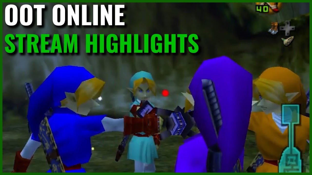 OoT Online Highlights | 4-Player Chaos