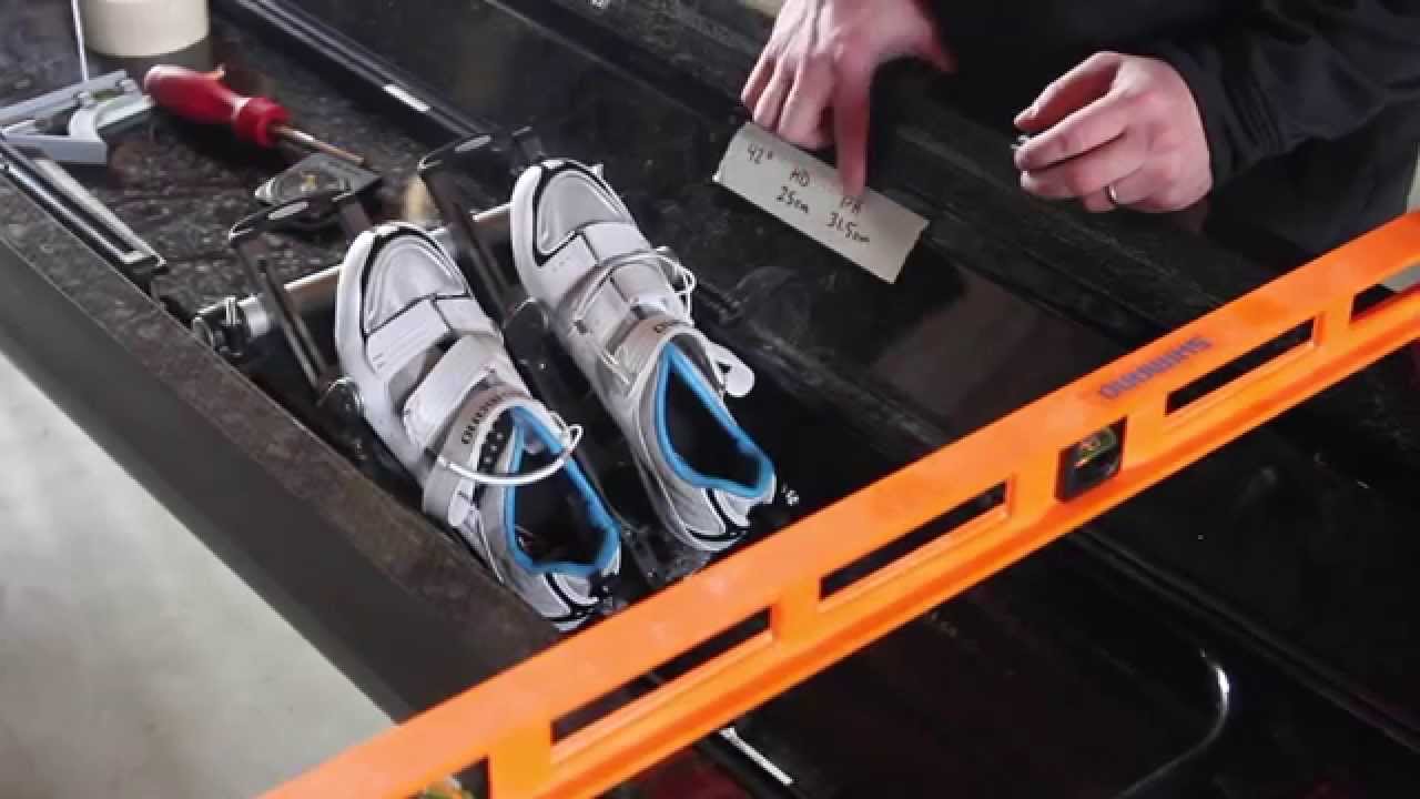 Shimano Rowing   Foot Stretcher Installation