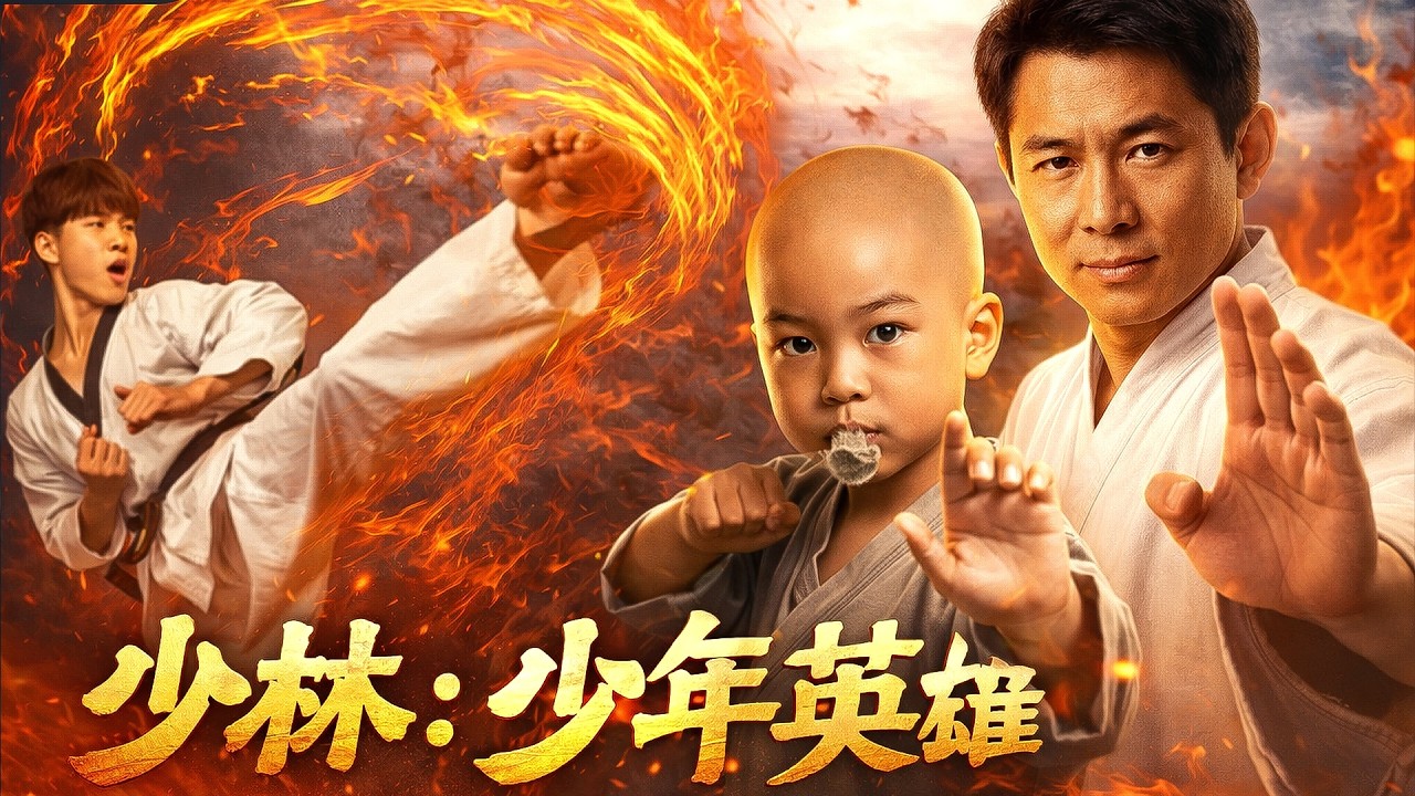 【2026爆燃动作片】少林小子强势出手！联手李连杰称霸擂台！#chinesedrama  #movie #功夫 #动作 #kungfu #电影