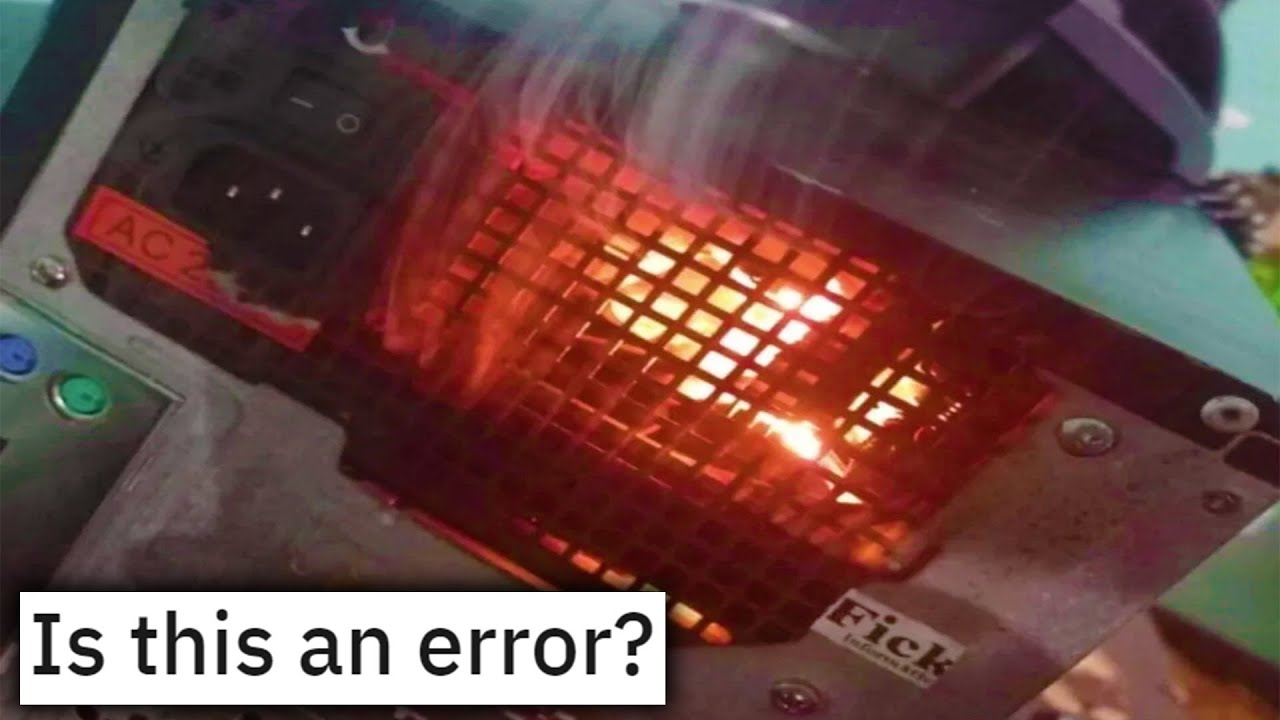 r/Techsupportgore | is this an ê̶̪r̶̤͠r̵̮͐ò̷̠r̵̤͛?̵̯̎