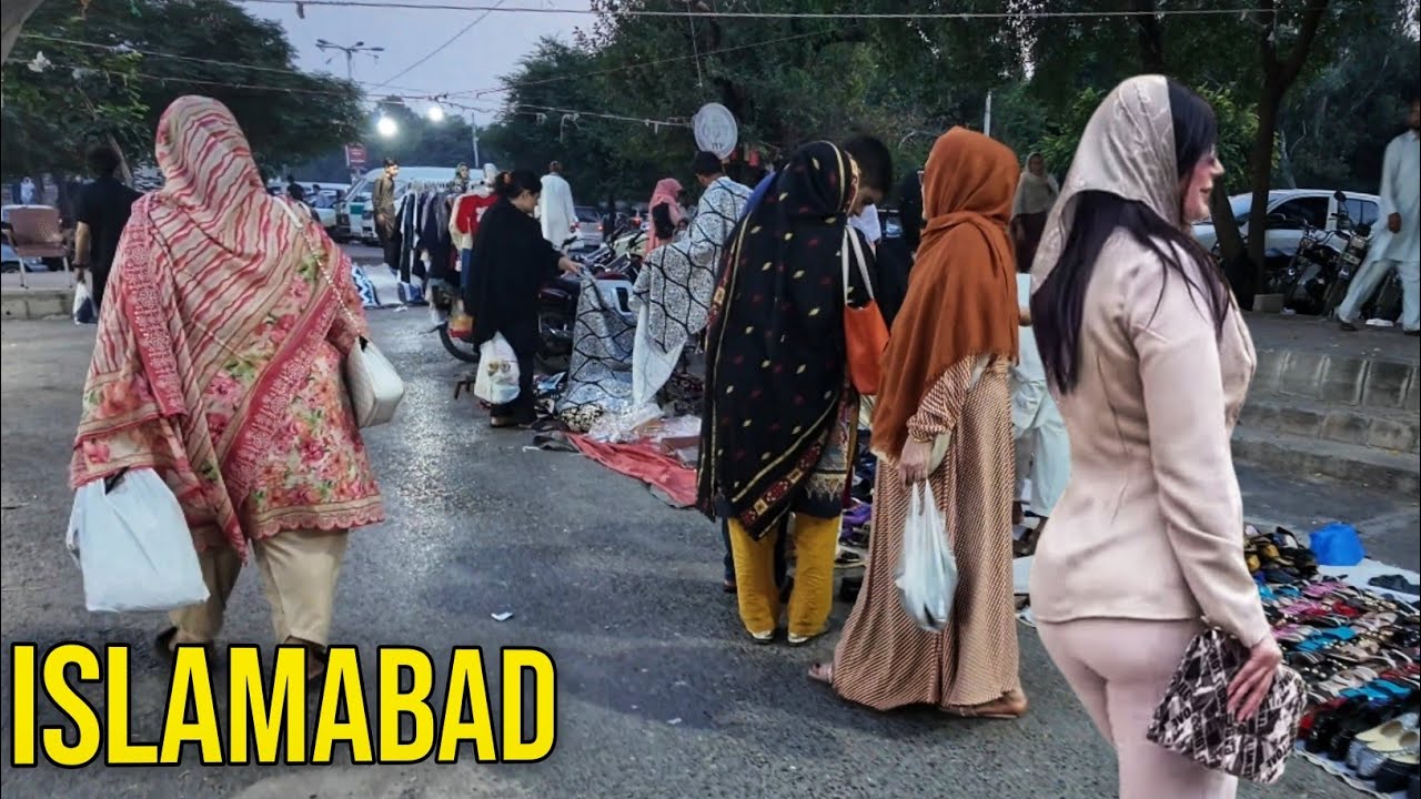 🇵🇰 Islamabad 2025 | Night Walk in Pakistan&rsquo;s Capital | Real City Life in 4K Walking Tour