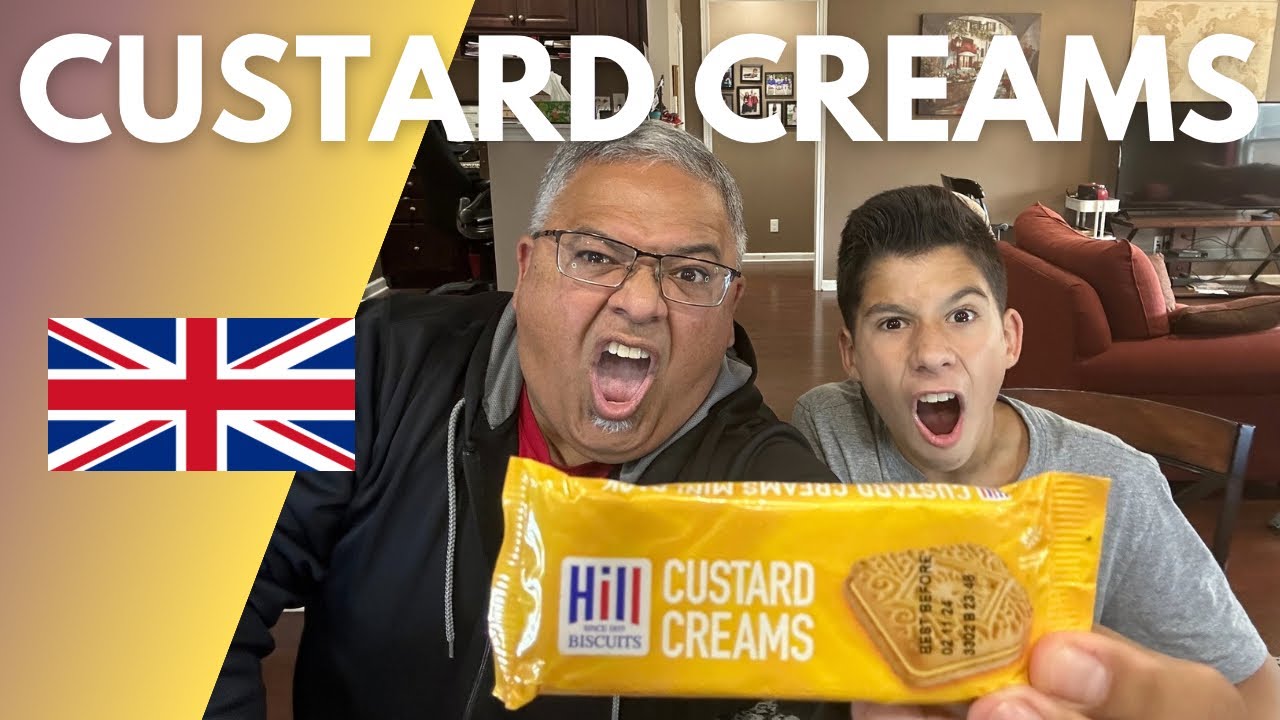 Americans Try Custard Creams | Hill Biscuit Co | Snack Review